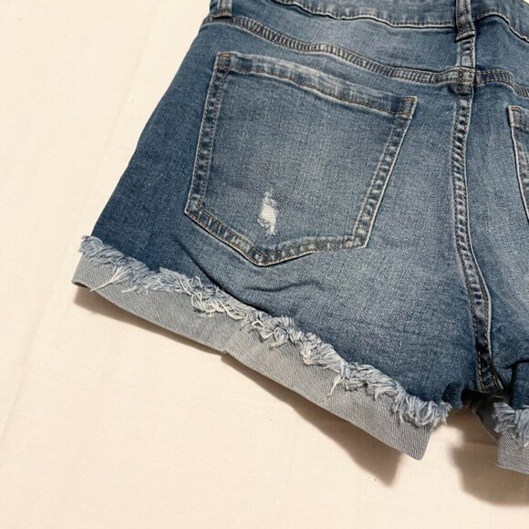 RE Generation By Celebrity Pink Meadow Jean Shorts Size 30 - Picture 11 of 14